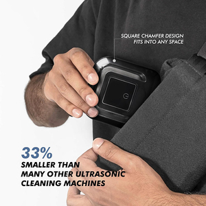 Nettoyeur ultrasonique professionnel 2-en-1 de 180 ml à 2 modes pour appareils dentaires et gouttières, avec minuteur numérique - Product Image 4