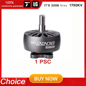 Motor TMotor IT'S 2208 FPV Freestyle 1750KV Gris, Motor Brushless Outrunner Potente, Piezas para Drones FPV BLDC - Product Image 1