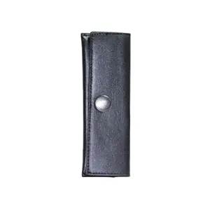 حقيبة جيب جلدية رخيصة ذات نوعية جيدة بشعار مخصص مفتوحة مع ساعة/مجوهرات/حقيبة قلم رصاص/محفظة