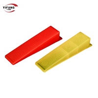 Pince et clips de système de nivellement de carreaux de qualité supérieure en PP durable de 2.5mm avec cales pour carreaux de céramique-Marque YF