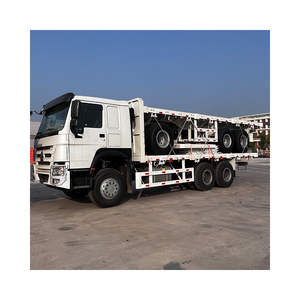 <span class=keywords><strong>Remolque</strong></span> de <span class=keywords><strong>Plataforma</strong></span> de <span class=keywords><strong>2</strong></span> <span class=keywords><strong>Ejes</strong></span> y 40 Pies, Capacidad de 30 Toneladas, para Transporte, en Oferta - Product Image 6