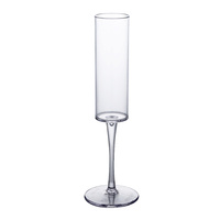 Verres à vin, à cocktail et à champagne en plastique PC transparent en stock pour hôtels et bars