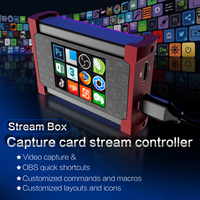 Honcam Carte de capture vidéo avec carte de capture audio 4K 1080P 60FPS Video Recorder Stream Deck pour Switch PS4 PS5 Xbox