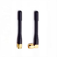 Antenne omnidirectionnelle haute performance 2 dBi 2,4 GHz 433 MHz pour talkie-walkie, routeur, caméra WiFi, VSWR 1,5 50 Ohm pour utilisation verticale