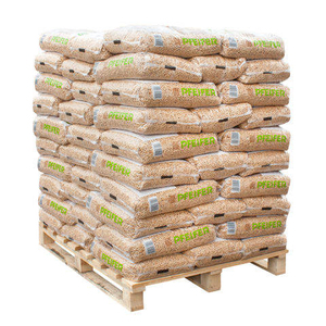 Granulés de bois de pin Din Plus Premium 15 kg en vrac, copeaux de bois de chauffage en gros, prix avantageux pour les granulés de bois en vrac - Product Image 1