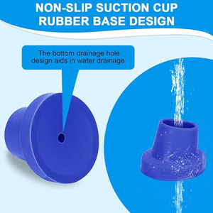 Pieds de remplacement à <span class=keywords><strong>angle</strong></span> inclinable pour siège de bain de chaise de <span class=keywords><strong>douche</strong></span>, embouts de tabourets de <span class=keywords><strong>douche</strong></span> de 28mm et banc de transfert, embouts de pieds à ventouse antidérapants - Product Image 3