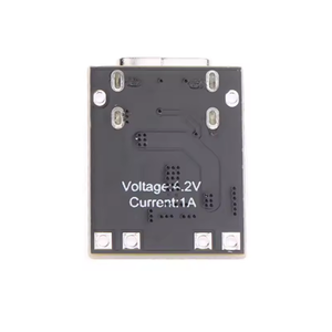 Panel de Carga Ultra Pequeño para Baterías de Litio, Módulo Cargador de Baterías de Litio Ternarias de 1A, 3.7V-4.2V, Tipo-C con Placa de Protección - Product Image 2