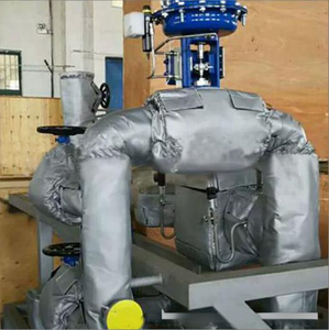 LANCHUANG özelleştirilmiş yeniden çıkarılabilir kompozit malzeme susturucu/rüzgar borusu/Turbo ısı yalıtım ceket vana yalıtım - Product Image 5