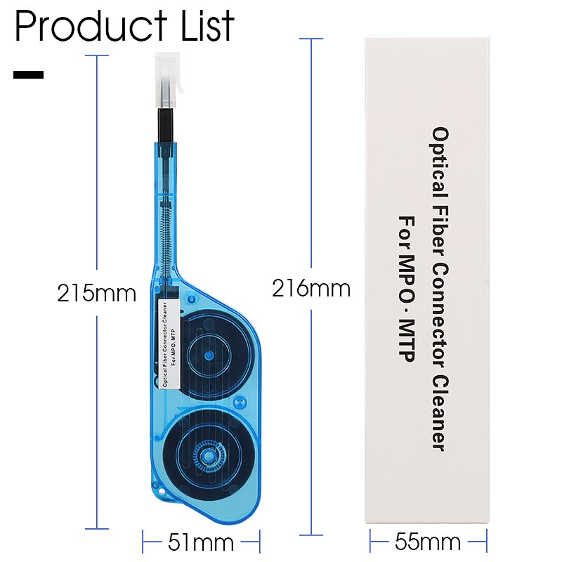 KEXINT MPO One Click Cleaner Pen Type Optical Fiber Connector Cleaner