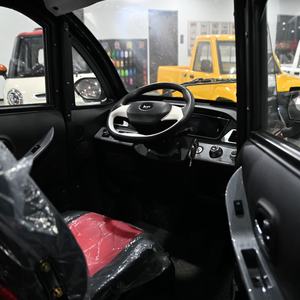 รถยนต์ไฟฟ้า 4 ล้อแบบปิดเต็มคันสำหรับใช้ในครัวเรือน, รถไมโครคาร์ <span class=keywords><strong>3</strong></span> ที่นั่ง, รถซีดานไฟฟ้าเพื่อความปลอดภัยและความสะดวกสบาย - Product Image 3