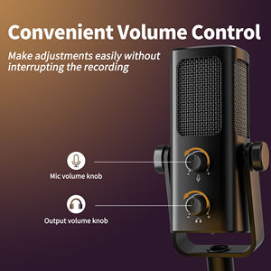 Fifine ไมโครโฟนบันทึกเสียงแบบมีสายไมโครโฟนสตูดิโอไมโครโฟนสตูดิโอไมโครโฟนคอนเดนเซอร์คุณภาพสูง Profile3 - Product Image 2