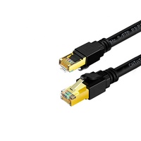 Câble Ethernet 10M 50M 100M CAT7 CAT8 CAT6, Cordon SFTP RJ45 UTP, Câble de Raccordement