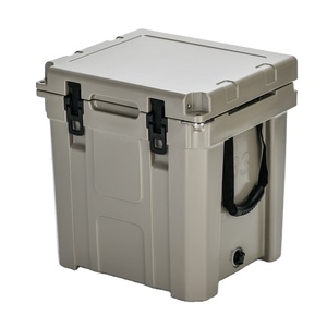 Caixa Térmica Portátil Moderna de PE Rotomoldado 33QT de Alta Resistência com Grande Capacidade de Retenção de Gelo para Pesca e Camping - Product Image 6