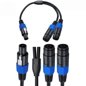 Cavo Audio per Altoparlanti Personalizzato 1P 1 Maschio 2 Femmine 8mm Quadrato in Rame, Cavo di Connessione per Altoparlanti da 0.6mm² con Grado di Protezione IP65 - Product Image 6