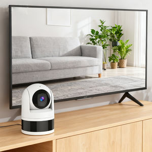 Tuya Indoor WiFi Beveiligingscamera HD PTZ CMOS Sensor Nachtzicht Alarm Bewegingsdetectie Ingebouwde Microfoon Geheugenkaart Groothoek - Product Image 3