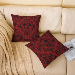 Housse de coussin moderne et artistique, lignes géométriques abstraites colorées, <span class=keywords><strong>taie</strong></span> d'oreiller en lin avec dragon <span class=keywords><strong>volant</strong></span>, adaptée à la décoration de la maison - Product Image 4