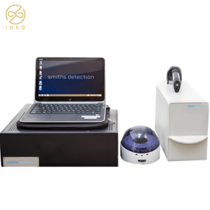 A Smiths Detection Zephyr Pathogen Detector usa a tecnologia de detecção CANARY para detectar patógenos em amostras em pó e líquidos