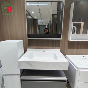 Mueble de Baño Sencillo, Mueble de Baño Colgante de Pared, Mueble Lateral de un Solo Cajón - Product Image 6