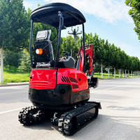 Excavator Mini SDLOT Gratis Ongkir 1 Ton 2 Ton 3 Ton Mesin Kubota CE EURO5 EPA Baru Crawler Digger Rumah Pertanian