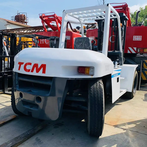 Montacargas Comercial TCM FD100 Usado de 10 Toneladas, Diésel, con Neumáticos, Mástil de Dos Etapas, Capacidad Todoterreno, Tracción Delantera, Disponible en Shanghái - Product Image 4