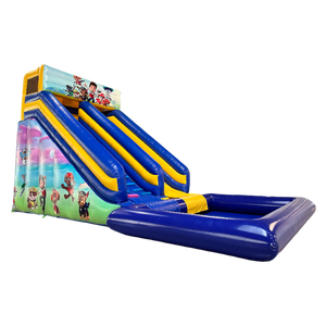 Tobogán acuático de castillo inflable <span class=keywords><strong>para</strong></span> niños al aire libre más vendido <span class=keywords><strong>para</strong></span> fiesta entretenimiento al aire libre - Product Image 2