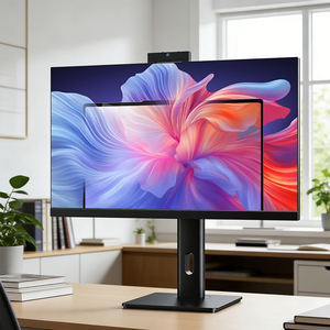 Computadora de Escritorio para Juegos WANDONG 2026 con Pantalla Táctil de 23.8/27 Pulgadas, DDR4 16GB RAM, 512GB SSD+HDD, Placa Base AM4 Ryzen 5 8400F, PC Todo en Uno - Product Image 1