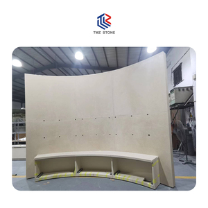 TMZ PORTUGAL CREAM limestone Natural Stone Polished Flamed <b>Slabs</b> Countertop Tile for Hotel Lobby Villa Garden Vanity Top - Product Image 5