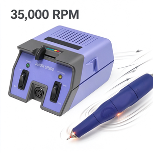 Machine à ongles électrique 35000 tr/min, outil de manucure et pédicure, pièce à main 28mm 155mm pour usage en salon - Product Image 4