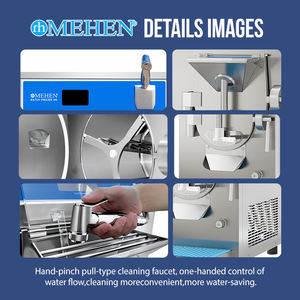 Machine à gelato et sorbet Mehnen M5, congélateur à crème glacée multifonctionnel, utilisation polyvalente - Product Image 3