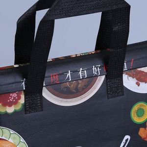 Sac isotherme imprimable pour thé au lait, sac de livraison à emporter, sac isotherme réfrigéré pour fruits de mer, sac de transport pour repas de restaurant, sac thermique alimentaire - Product Image 5