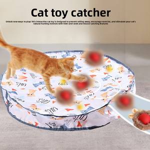 Jouet pour chat caché, anti-ennui, double couche, pour la chasse et le divertissement - Product Image 2