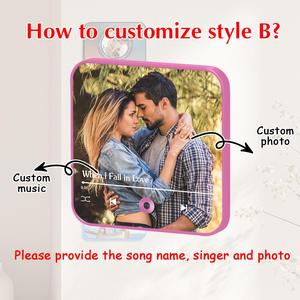 Nuevo Adhesivo Magnético Personalizado para Refrigerador con Música, Adhesivo Magnético para Refrigerador con Álbum Personalizado que Puede Reproducir Canciones, Caja de Música - Product Image 6