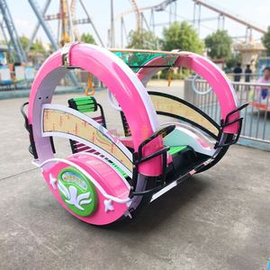 Outdoor 360 Degree Rotating Spacewalk Car Game Fairground Rides 2 Seats <b>Battery</b> <b>Operated</b> 60-110m/min 240W Brush Motor 9S Happy - Product Image 1