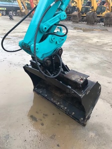 Excavatrice sur chenilles d'occasion Kobelco 55SR, mini-pelle de 5,5 tonnes, moteur Yanmar, godet de 0,21 m3 pour la construction - Product Image 5