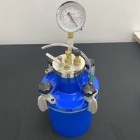 Testeur de teneur en air dans le béton à lecture directe 7L, mesureur d'air en suspension pour les tests en laboratoire et sur site