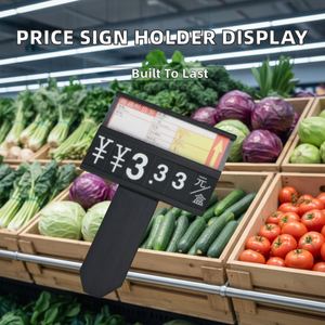 Portaetiquetas y Etiquetas de Precio de Alta Calidad con Tira de Datos para Estantes de Supermercado - Product Image 5
