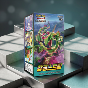 กล่องบูสเตอร์ TCG Sword Shield Blue Sky Stream รุ่น DW00041 ของแท้จากเกาหลี ซีลปิดสนิท สำหรับเกมการ์ดสะสม ขายส่ง - Product Image 1