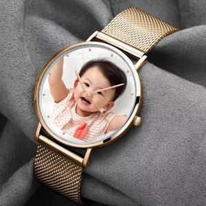 Personnalisez votre <span class=keywords><strong>montre</strong></span> avec votre photo – Tous designs possibles – Montres-bracelets pour hommes et femmes - Product Image 2