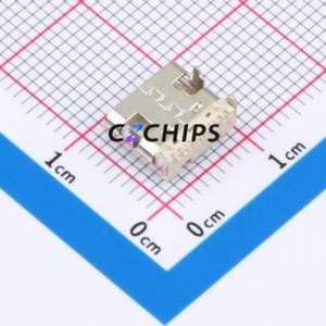 UC09-0W16F00P11 USB Connector SMD Connector ( Connector Type: Type-C )( Gender: Female )( Mounting Type: Horizontal Mount ) - Product Image 2