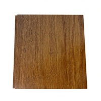 Parquet en bambou tissé massif écologique à lattes moyennes traditionnelles, installation multi-usages pour chambre à coucher