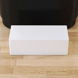 Tabouret de salle de bain en pierre artificielle avec surface solide pour baignoire, tabouret de douche blanc mat pour la vente en gros, fabricant de tabourets de salle de bain - Product Image 5