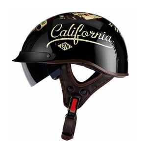 Casques de moto et de scooter légers rétro en ABS toutes saisons pour hommes et femmes, neufs, directement de l'usine - Product Image 3