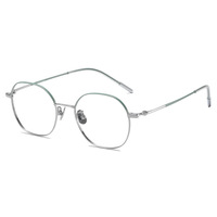 Monture de lunettes vintage rétro en titane pur électroplaqué, monture intégrale, haute prescription, unisexe, design sculpté avec soin