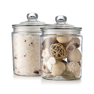 Lọ Đựng Thực Phẩm Kẹo Thủy Tinh Tròn 128Oz Lớn Gallon Lọ <span class=keywords><strong>Mason</strong></span> Có Nắp Đậy Số Lượng Lớn - Product Image 3