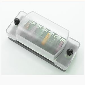 Bloque de Fusibles de Cuchilla BH-612PE de 6/12 Vías - Multi I/O con Tornillos M4 para Modificaciones de Automóviles/Embarcaciones, Bloque de Distribución de Fusibles EV de 100A 58V - Product Image 6