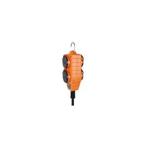 Perel CABLE NEOPRENO RESISTENTE IP44 CON 4 VÍAS POWERBLOCK - 5 m-3G1.5-ENCHUFE FRANCÉS - Product Image 3