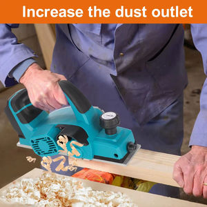 Raboteuse à bois sans fil portable 82 mm, outils électriques pour le travail du bois, pour le rabotage et l'épaisseur - Product Image 4