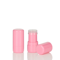 Nouvel emballage de tube de baume à lèvres cosmétique personnalisé rose et violet, baume à lèvres, blush