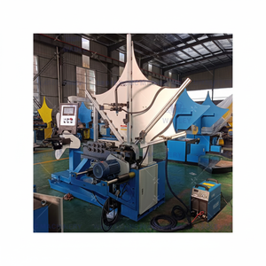 ผลิตใหม่80-1500มม. dia. HVAC ท่อระบายอากาศเครื่องทำท่อเกลียวแบบมีแถบเหล็กชุบสังกะสี - Product Image 1