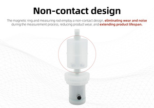 Instrumento de Medición de Nivel de Tanque Resistente a la Corrosión IP68, Sensor de Nivel de Tipo Magnetostricción MLM, Rango de 0-5000 mm, Salida de 4-20 mA - Product Image 3
